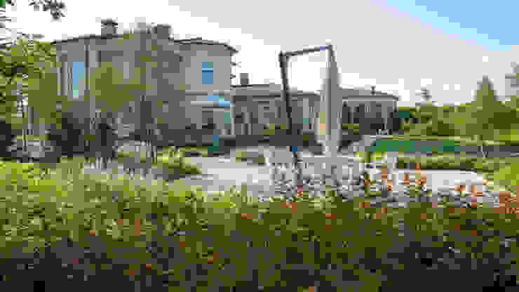 Английская неоклассика в КП Парквилл. 2019 г. ARCADIA GARDEN Landscape Studio
