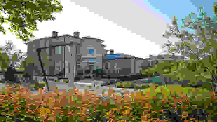 Английская неоклассика в КП Парквилл. 2019 г. ARCADIA GARDEN Landscape Studio