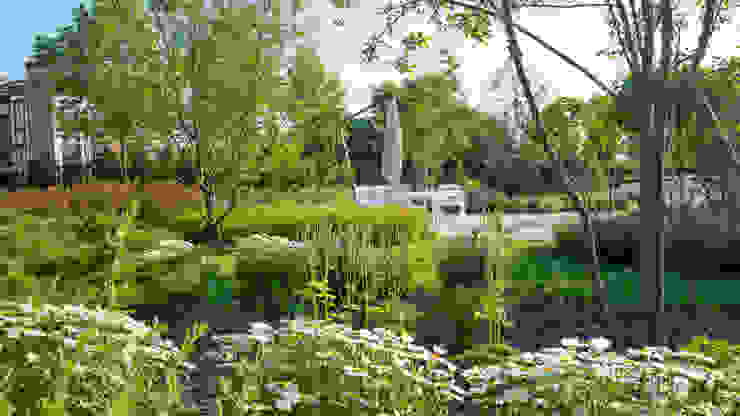 Английская неоклассика в КП Парквилл. 2019 г. ARCADIA GARDEN Landscape Studio
