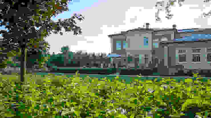 Английская неоклассика в КП Парквилл. 2019 г. ARCADIA GARDEN Landscape Studio