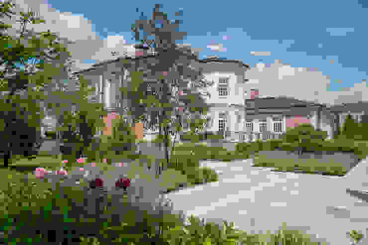Английская неоклассика в КП Парквилл. 2019 г. ARCADIA GARDEN Landscape Studio