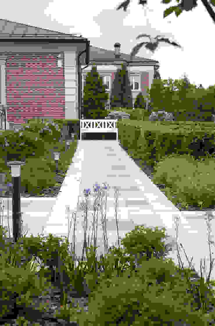 Английская неоклассика в КП Парквилл. 2019 г. ARCADIA GARDEN Landscape Studio