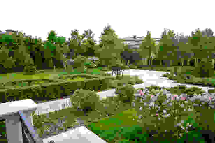 Английская неоклассика в КП Парквилл. 2019 г. ARCADIA GARDEN Landscape Studio
