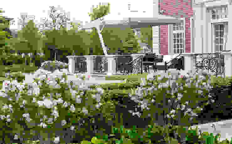 Английская неоклассика в КП Парквилл. 2019 г. ARCADIA GARDEN Landscape Studio