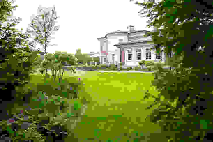 Английская неоклассика в КП Парквилл. 2019 г. ARCADIA GARDEN Landscape Studio