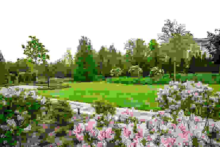 Английская неоклассика в КП Парквилл. 2019 г. ARCADIA GARDEN Landscape Studio