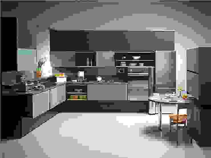 MODULAR KITCHEN AZUL BLUE homify Modern kitchen