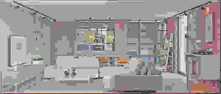 Sala de estar Alpha Details Salas de estar escandinavas