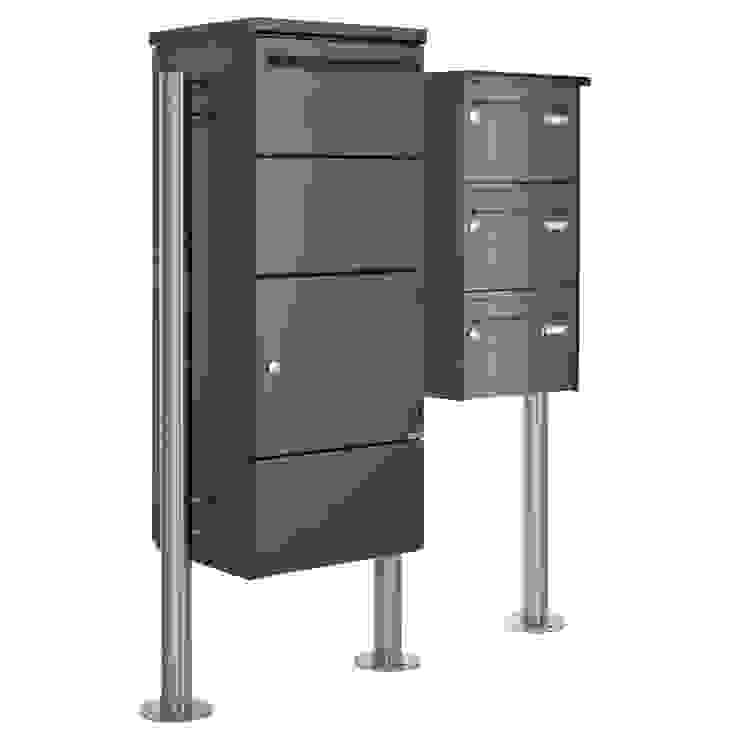 Briefkasten Kollektion Basic Briefkastenanlagen Paketbriefkasten Zaunbriefkasten Homify