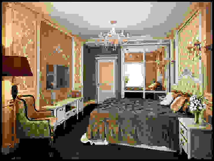 Neoclassik Barocc Decor-Stil-Grup Klassische Schlafzimmer