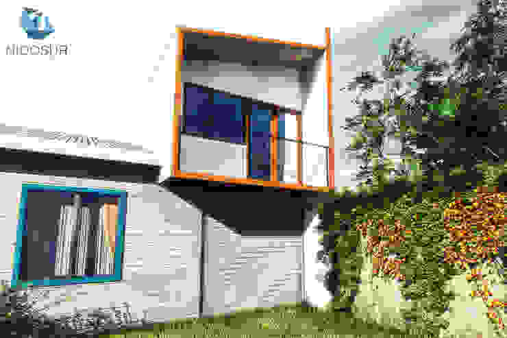 Diseño de casa en Huachocopihue, Valdivia, NidoSur Arquitectos - Valdivia NidoSur Arquitectos - Valdivia Casas unifamiliares