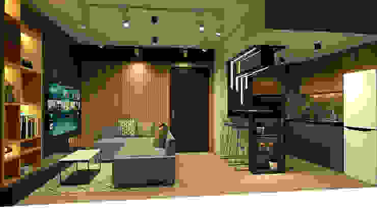 LIVING/DINING/KITCHEN Studio Lona Living room