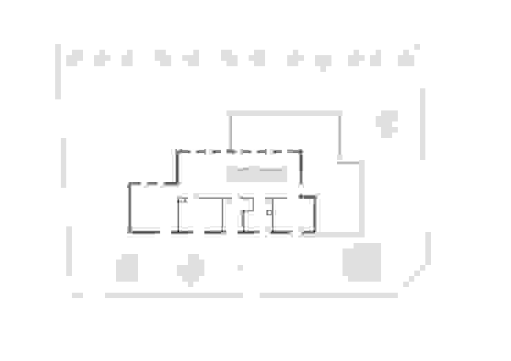 Planta Piso CM ARQUITECTURA Casas unifamilares Distribución, doble espacio, minimalista