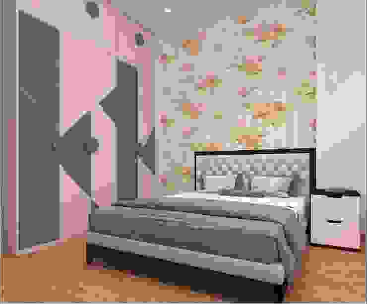 Pink Dawn Shore Blue Themed Kid's Room homify Nursery/kid’s room