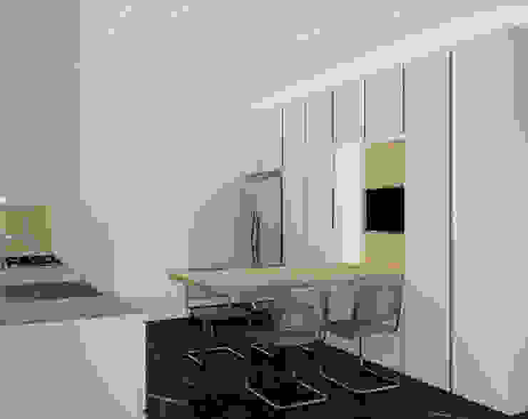 lavori in corso Interior Design Stefano Bergami Cucina moderna