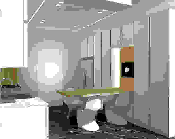 lavori in corso Interior Design Stefano Bergami Cucina moderna