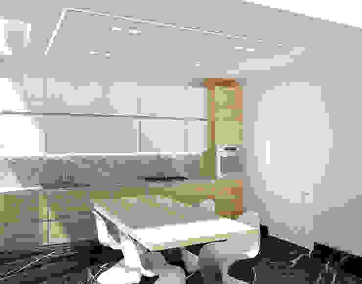 lavori in corso Interior Design Stefano Bergami Cucina moderna