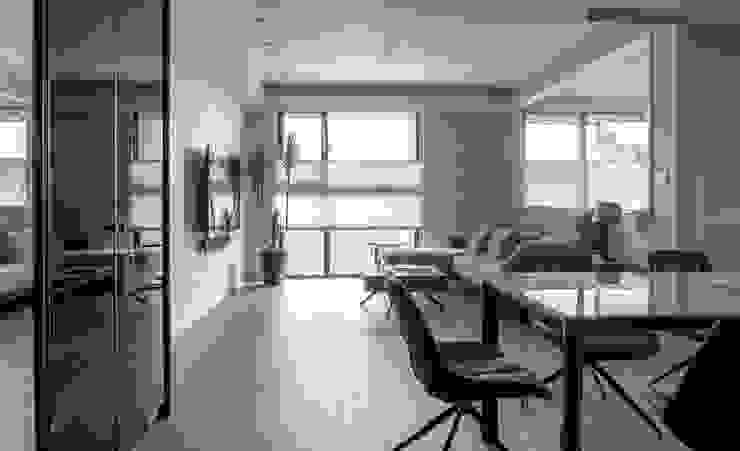 耀昀創意設計有限公司/Alfonso Ideas Scandinavian style living room