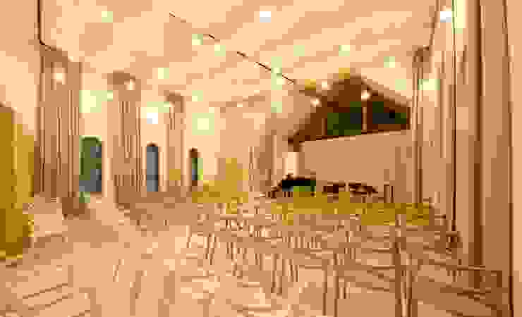 Kultursalon Niederleis Ausgefallener Multimedia-Raum von 3rdskin architecture gmbh Ausgefallen