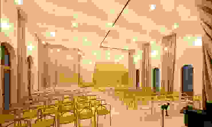 Kultursalon Niederleis Ausgefallener Multimedia-Raum von 3rdskin architecture gmbh Ausgefallen