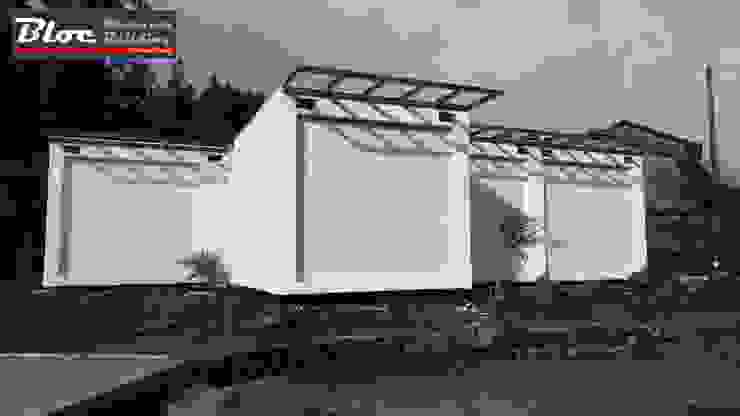 BLOC - Moradia T4 140m2, BLOC - Casas Modulares BLOC - Casas Modulares Moradias Branco Casa Modulares, Bungalows, Casas Flutuantes, Moradias
