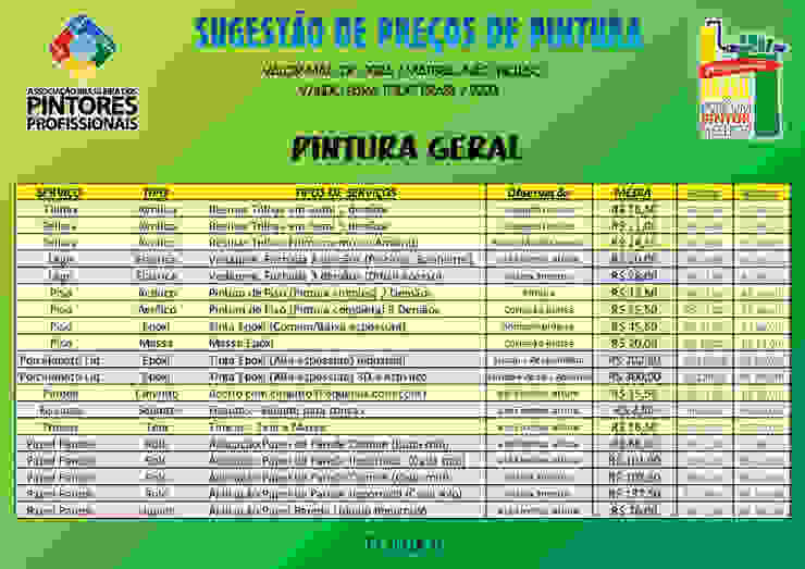 Tabela de preços de pintura por metro quadrado 2020 | homify