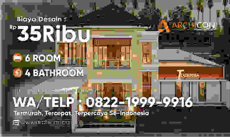 Jasa Arsitek Archicon Architect Small bedroom Шифер Сірий