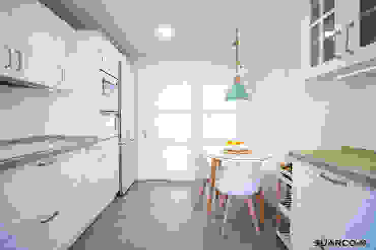 Cocina Blanca Y Madera - Azulejos Para Cocinas Blancas Y Madera Novocom Top