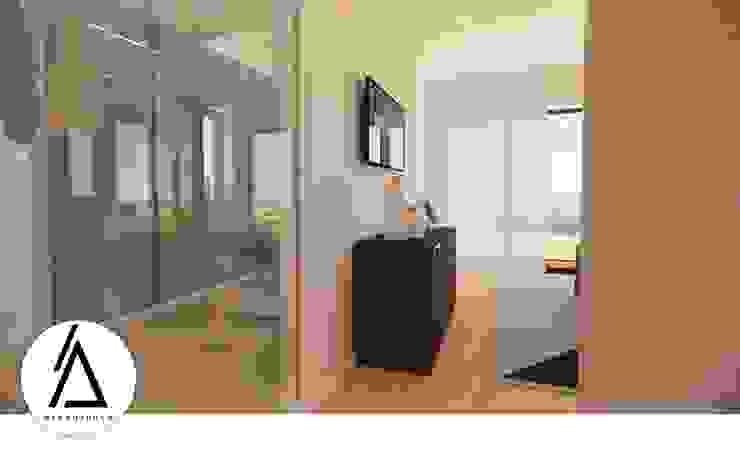 Projeto – Design de Interiores – Suite CL Areabranca Quartos pequenos