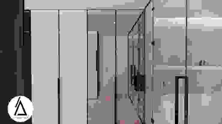 Projeto – Design de Interiores – Suite Principal FR Areabranca Closets modernos