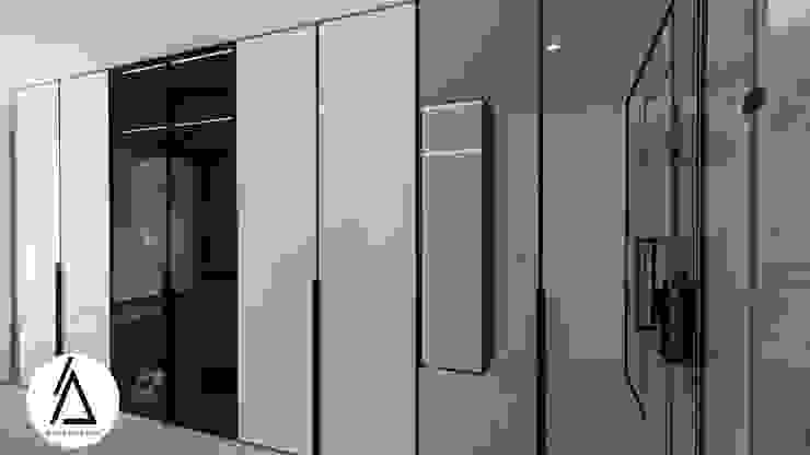 Projeto – Design de Interiores – Suite Principal FR Areabranca Closets modernos