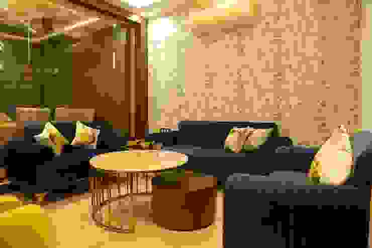 Formal living room designed in plush finishes homify Living room