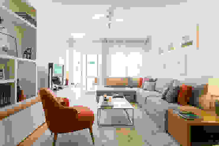 Sala de Estar | Expo Traço Magenta - Design de Interiores Salas de estar modernas