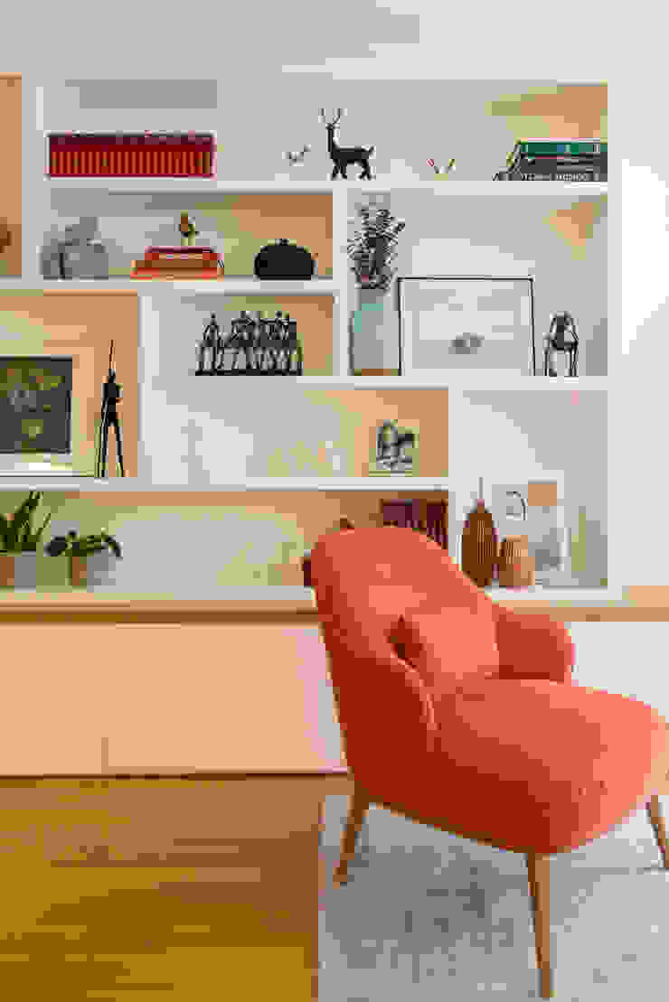 Sala de Estar | Expo Traço Magenta - Design de Interiores Salas de estar modernas
