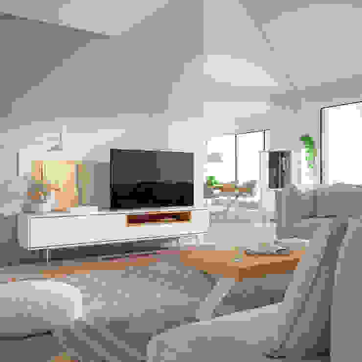 SALONES COMEDORES MODERNOS COOL, BORONIA HOME BORONIA HOME Modern Living Room MDF White