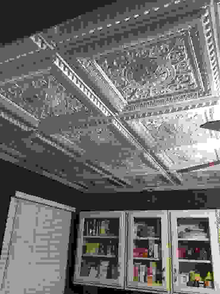 kitchen ceiling tiles Decoraids Classic style kitchen Plastic White Accessories & textiles