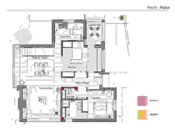 Planta Piso 0 ShiStudio Interior Design planta; projeto; arquitetura; casa; shistudio; shi studio; porto; portugal; matosinhos; design