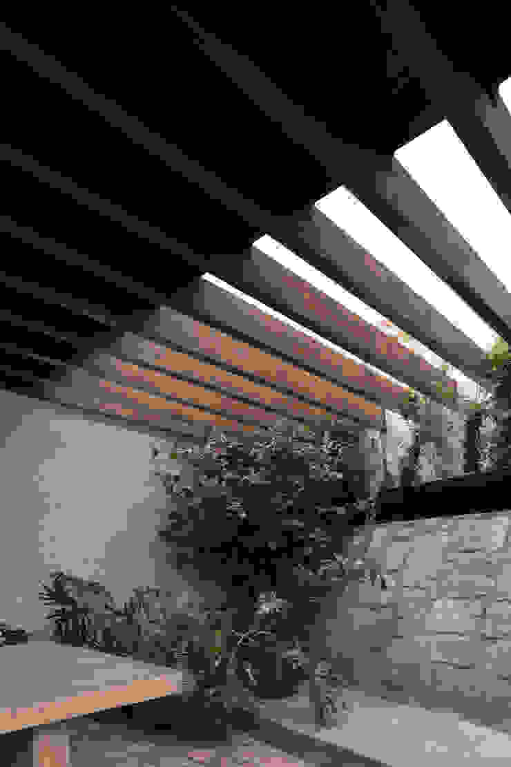 Terraza arboledas PANORAMA Arquitectura Balcones y terrazas minimalistas Madera Acabado en madera Arquitectura, terraza, remodelación, cubierta de madera, pergolado, estructura