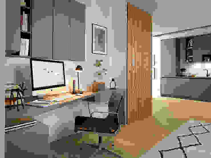 Home-Office: Viele Ideen für wenig Raum, Schmidt Küchen Schmidt Küchen Modern study/office