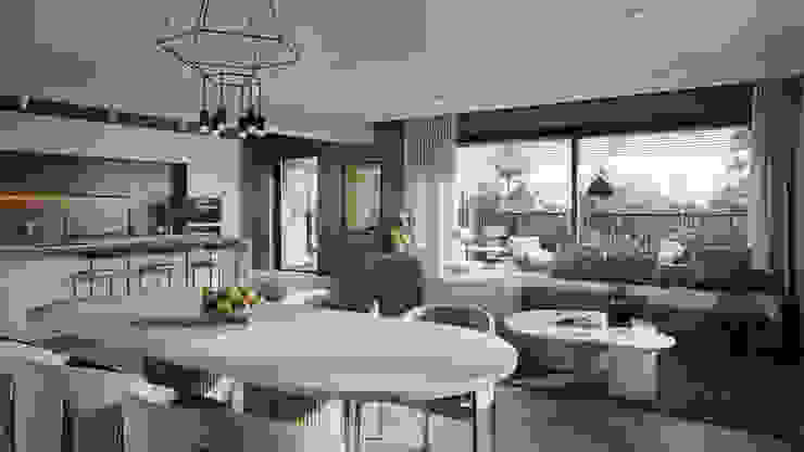 Interior visualization of the Nonnenstieg living quarters, Render Vision Render Vision
