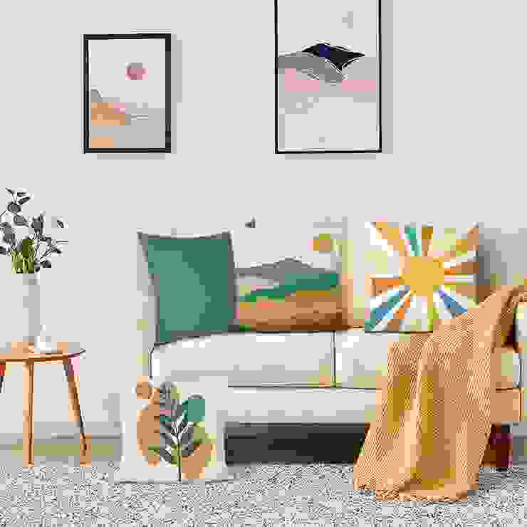 Set of 4 cushions, Press profile homify Press profile homify Altri spazi