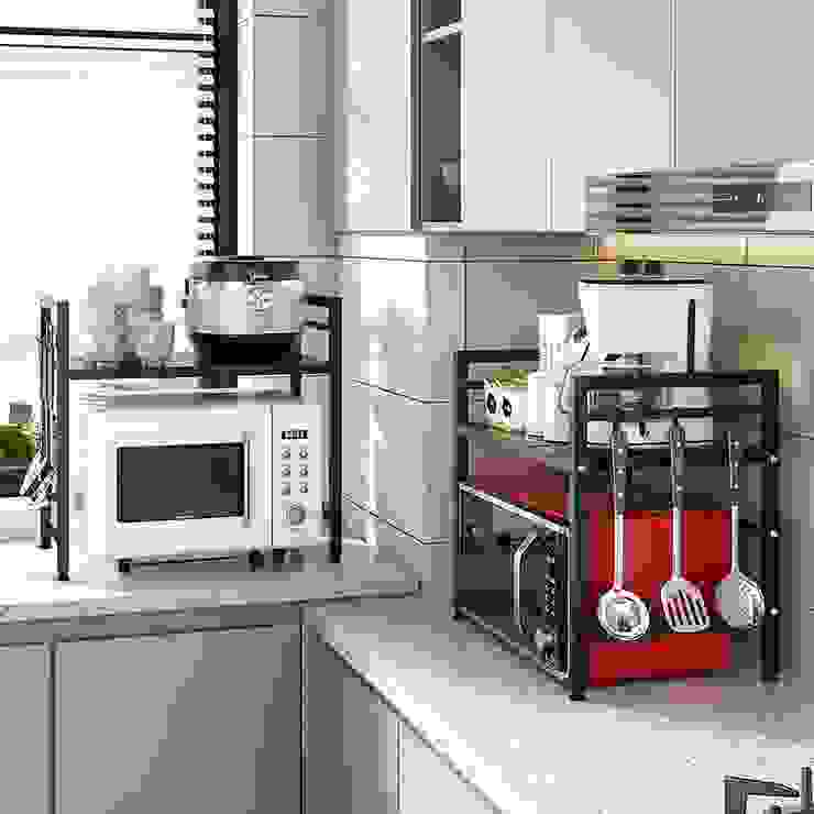 Expandable Microwave Shelf Press profile homify Mais espaços Armários, Propriedade, Bancada, Utensílio de cozinha, Eletrodoméstico, Fogão de cozinha, Cozinha, Fogão, Fogão a gás, Design de interiores