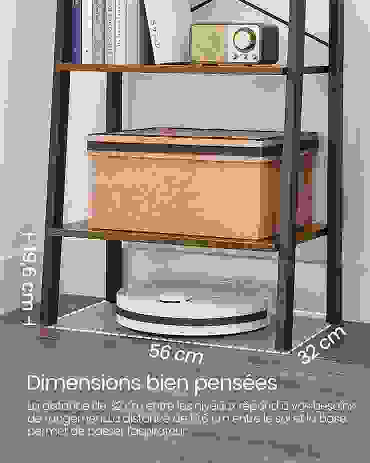 Metal Frame Bookcase, Press profile homify Press profile homify Laundry room