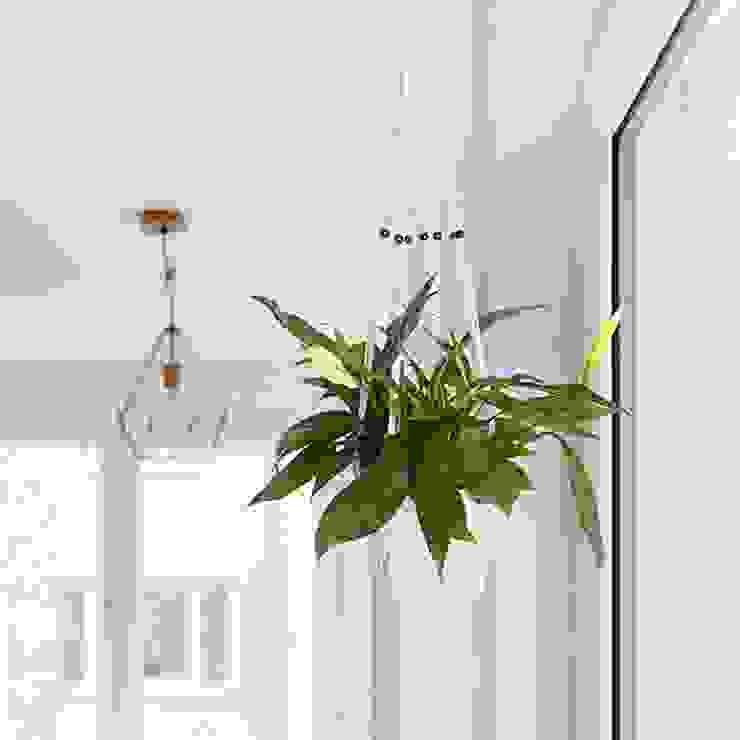 Macrame Hanging Basket Press profile homify Paredes y suelos de estilo mediterráneo