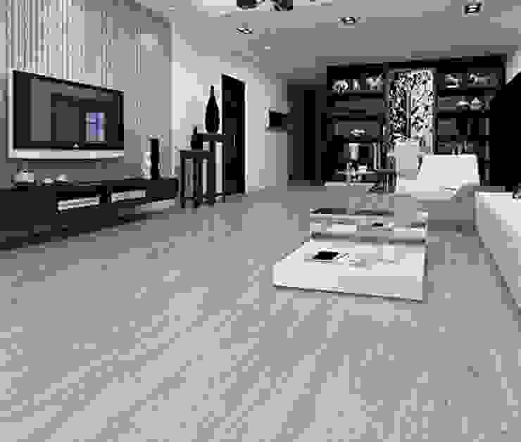 Self-adhesive floorboard, Press profile homify Press profile homify Ulteriori spazi