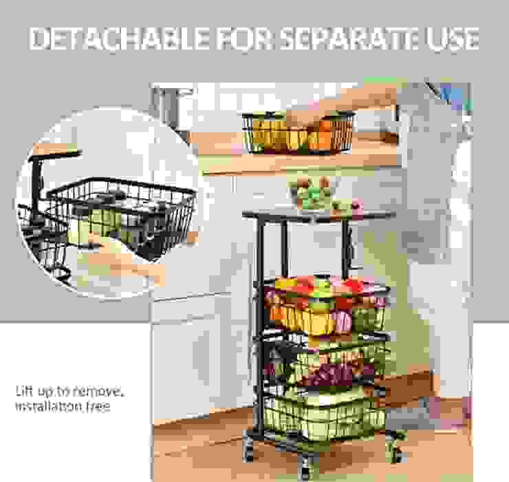 Kitchen Trolley, Press profile homify Press profile homify Cozinhas pequenas