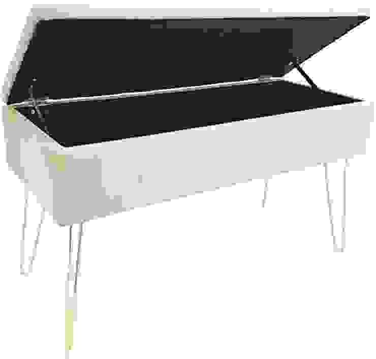 Bench with Velvet Cover, Press profile homify Press profile homify Chambre à coucher principale