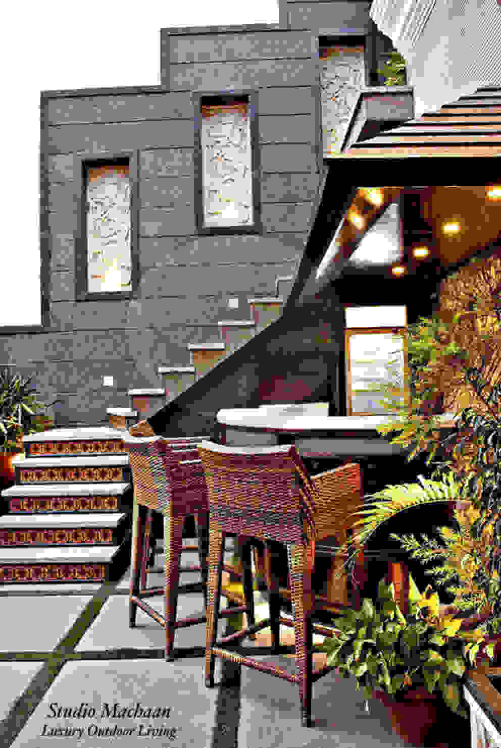 Terrace Garden Designs by Studio Machaan Studio Machaan Terrace