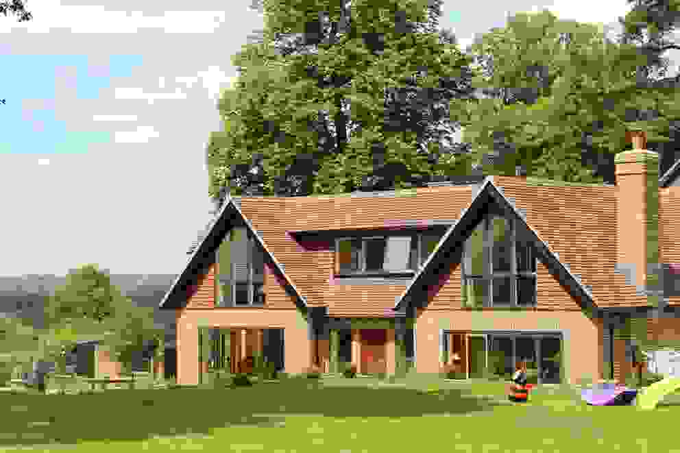 Portfolio, David Jenkins Design Ltd David Jenkins Design Ltd Single family home Tiles Red