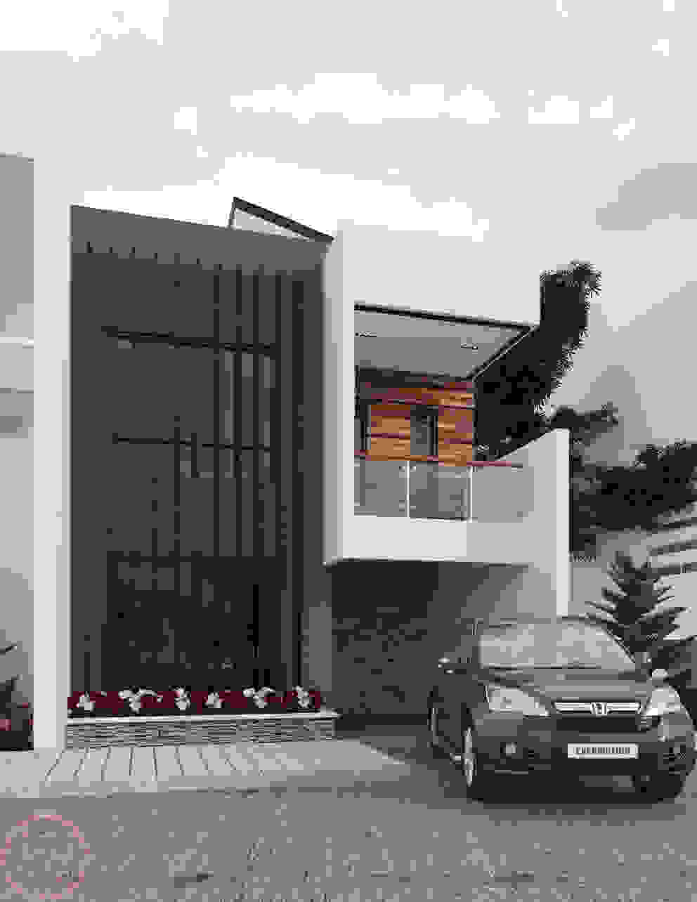 2-Storey Residential Kenchiku 2600 Architectural Design Services Single family home